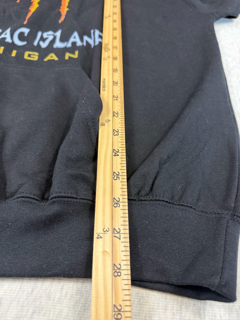 NWT Mackinac Island Michigan / Monster Graphic Hoodie Size Large Unisex - Picture 11 of 13